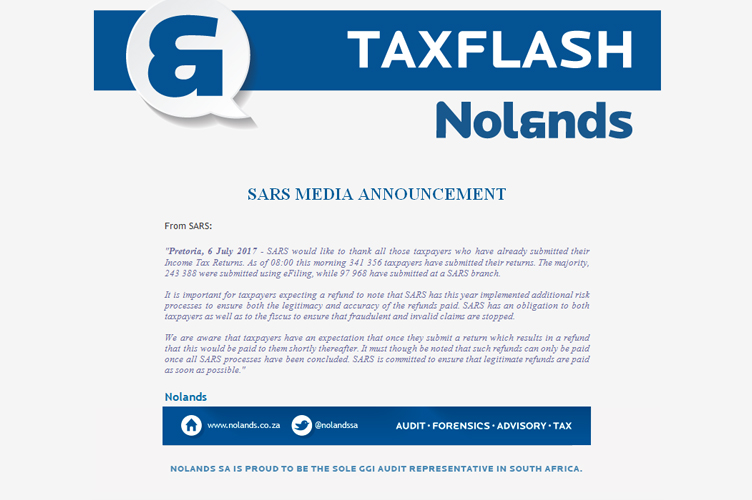 Tax News Flash